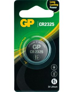 Литиева бутонна батерия GP  CR-2325 3V  1 бр. в блистер -цена за 1 бр.-