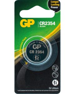 Литиева бутонна батерия GP  CR-2354 3V  1 бр. в блистер -цена за 1 бр.-
