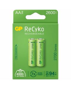 Акумулаторна Батерия GP  R6 AA 2600mAh NiMH 2 бр. 270AAHCE-EB2  GP