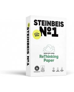 Steinbeis Копирна хартия N1, CIE 55, 100% рециклирана, A4, 80 g-m2, 500 листа