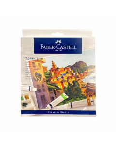 Faber-Castell Маслени бои, в тубички, 24 цвята, 9 ml