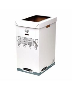 Fellowes Кашон за разделно събиране на рециклируеми материали, 600 х 300 х 500
