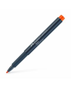 Faber-Castell Маркер, объл, 1.5 mm, неон, оранжев