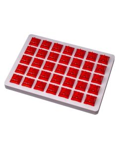 Суичове за механична клавиатура Keychron Gateron Phantom Red Switch