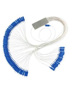 Оптичен PLC сплитер 1x64 с SC-UPC конектори, Blockless, Conneu