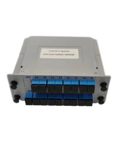 Оптичен PLC сплитер 1x16 с SC-UPC конектори, LGX касета, Conneu