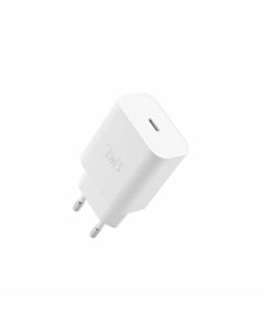 Зарядно за телефон TNB, 20 W, с USB Type C кабел, бяло