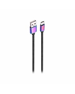 Кабел TNB, USB Type-A към USB Type-C, 2 m, черен