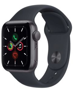 APPLE Watch SE V2 GPS 44mm Space Gray Aluminium Case with Black Sport Band Regular
