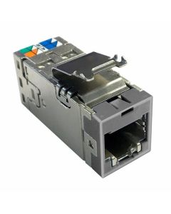 Кийстон жак категория 6а, екраниран, AMP-TWIST, XGa, сив, COMMSCOPE