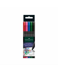 Faber-Castell Grip Тънкописец, 0.4 mm, 5 цвята