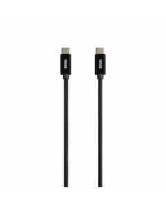 Кабел Yenkee USB Type-C към USB Type-C, 3 m, черен
