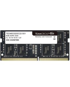 TEAMGROUP Elite 8GB DDR4 Single 3200MHz PC4-25600 CL22