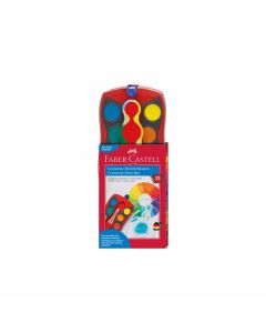 Faber-Castell Акварелни бои Connector, 12 цвята, червена палитра
