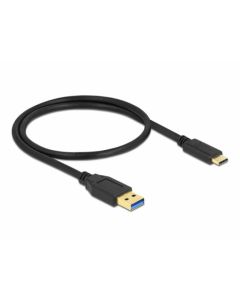 Кабел Delock USB-C мъжко - USB 3.2 A мъжко, 0.5 м
