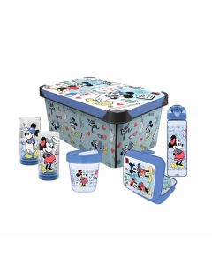 Disney Комплект Travel, кутия за съхранение 10 L, кутия 1 L, чаша за пътуване 350 ml