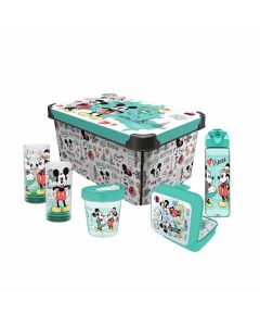 Disney Комплект Travel, кутия за съхранение 10 L, кутия 1 L, чаша за пътуване 350 ml