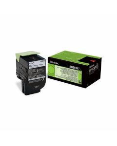 Оригинална тонер касета Lexmark CX310-410-510, 80C2HK0, 4000 страници-5%, Black