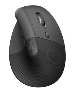 Безжична мишка Logitech Lift Vertical Ergonomic - 4000 dpi - Черна