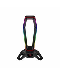 USB Хъб и стойка за слушалки Yenkee 3000 Gaming, 3 USB 2.0