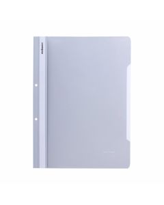 Office 1 Папка, PP, с перфорация, сива, 50 броя
