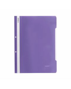 Office 1 Папка, PP, с перфорация, лилава, 50 броя