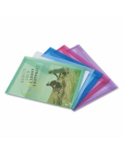 Rapesco Папка Eco, PP, с копче, A4, асорти, 5 броя