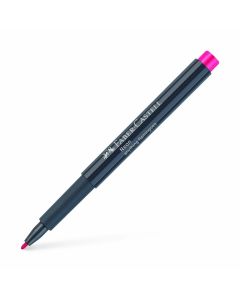 Faber-Castell Маркер, объл, 1.5 mm, неон, розов