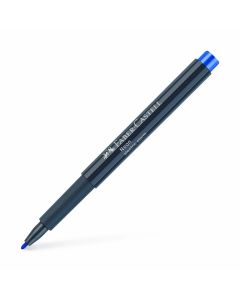 Faber-Castell Маркер, объл, 1.5 mm, неон, син