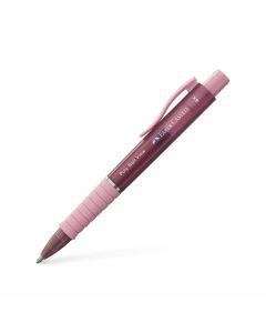 Faber-Castell Химикалка Poly Ball View, цвят розови сенки