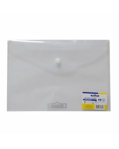 Office 1 Папка, А5, с копче, прозрачна