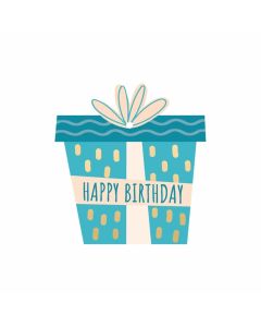 Gespaensterwald Етикет за подарък Happy Birthday