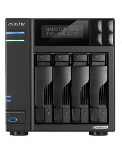 Asustor Lockerstor AS6704T,4 Bay NAS, Intel Jasper Lake Quad-Core 2.0GHz, 4GB RAM