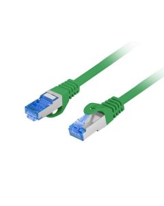 Lanberg patch cord CAT.6A FTP LSZH CCA 3m Fluke Passed, green