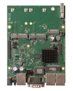 Рутер MikroTik RBM33G, OEM платка с три Gigabit LAN и два miniPCIe слота
