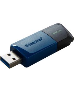 KINGSTON DTXM-64GB 64GB DataTraveler Exodia M USB slider cap USB 3.2 Gen2, Синя