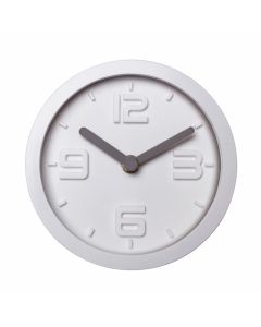 Splendid Стенен часовник Scandi, диаметър 15.6 cm, сив