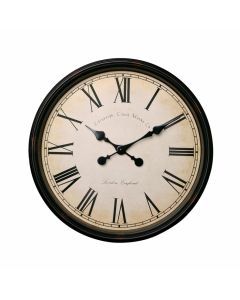 Splendid Стенен часовник Vintage, диаметър 50 cm, кафяв