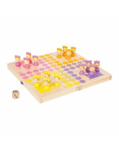 Small Foot Игра Не се сърди, човече - Принцеси, дървено, 24 х 24 х 1.5 cm