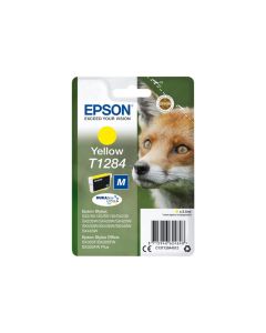 EPSON 1LB T1284 ink cartridge yellow standard capacity 3.5ml 1-pack blister without alarm