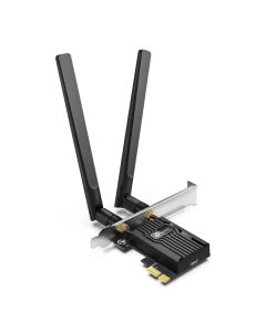 2-лентов Bluetooth 5.2 Wi-Fi6 PCIe адаптер TP-Link Archer TX55E AX3000