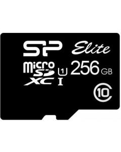 SILICON POWER memory card Micro SDXC 256GB Class 10 Elite UHS-1 +Adapter