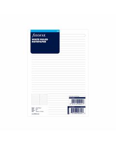Filofax Пълнител за органайзер, A5, на редове, бели листове