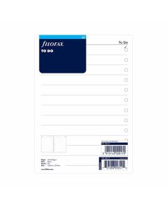 Filofax Пълнител за органайзер To Do, A5, 25 листа