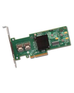 MegaRAID SAS 9240-8i SGL - LSI00200  Quick Installation Guide, LP bracket, Driver & Documentation CD. NO CABLES INCLUDED 8-Port Int, 6Gb/s SATA+SAS, PCIe 2.0,