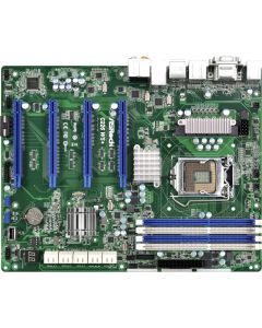 ATX, C226 chipset, 1x soc.1150, DDR3-4 DIMMs, 10xSATA 6G, 2xGLAN, no IPMI, Audio