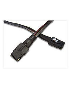 CBL-SFF8087SB-06M - LSI00256 CBL-SFF8087SB-06M in individually sealed plastic bag 0.6m Mini-SAS (SFF8087) to Mini-SAS (SFF8087) cable with sideband