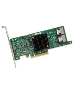 LSI SAS 9207-8i SGL - LSI00301 HBA and Documentation CD 8-Port Int., 6Gb/s SATA+SAS, PCIe 3.0 HBA