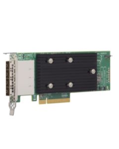 SAS 9305-16e HBA, Quick Install Guide, LP Bracket. NO CABLES INCLUDED 6-Port Ext, 12Gb/s SAS, PCIe 3.0