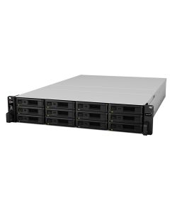 2U 12-bay Expansion unit for Increasing Capacity of the Synology RackStation, Rackmount, Redundant PSU RX1217RP